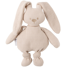 Игрушка мягкая Nattou Soft toy Lapidou tricot Кролик beige 879767